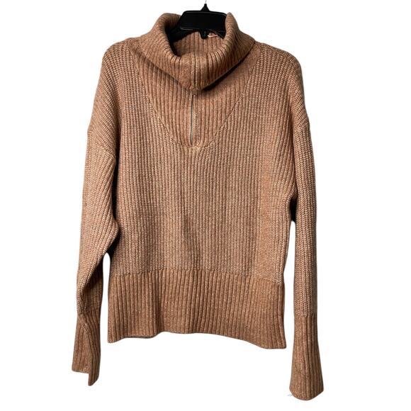 Cupcake And Cashmere Soft Quarter Zip Pullover Knit Sweater Size X Large - Picture 1 of 12